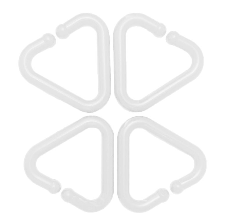 Stroller ring 4-pack White