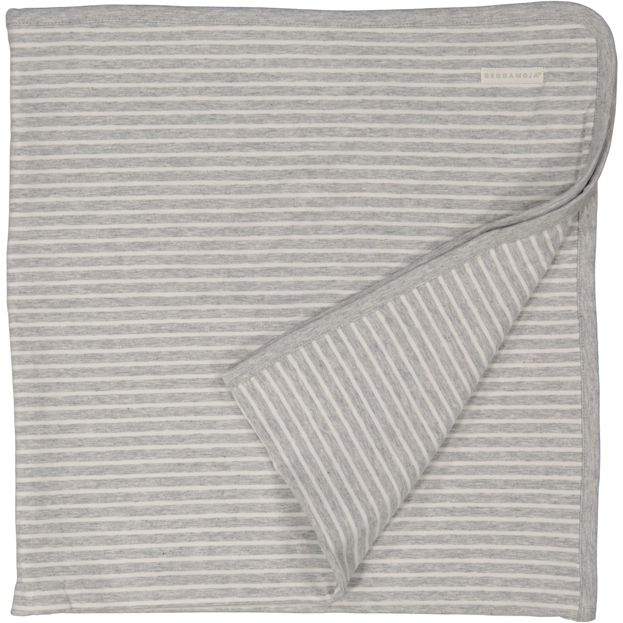 Baby blanket Classic Grey mel/white