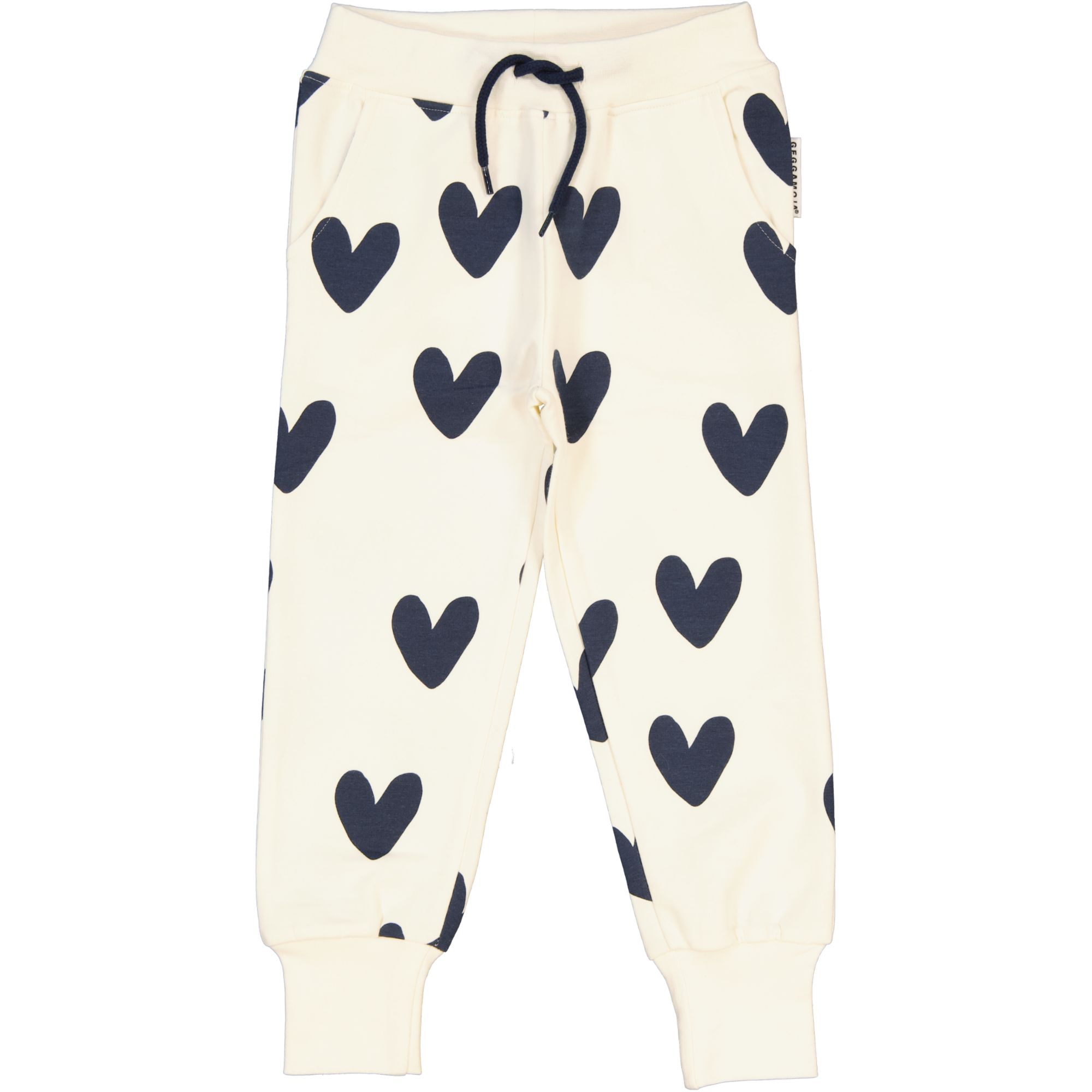 College pants Navy heart