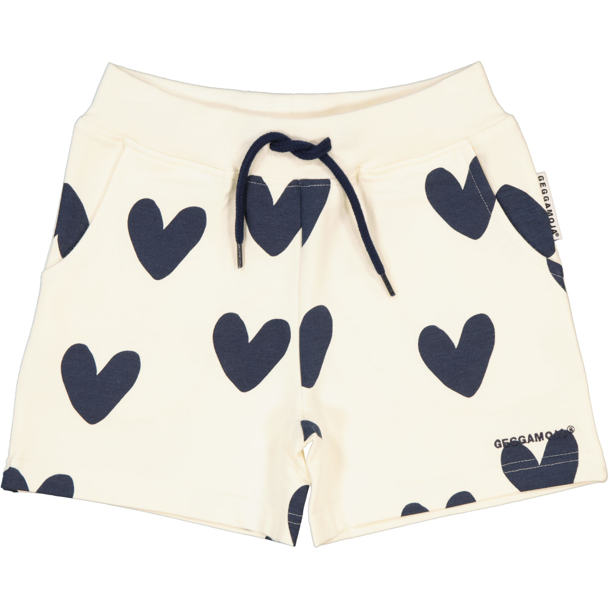 College shorts Navy heart