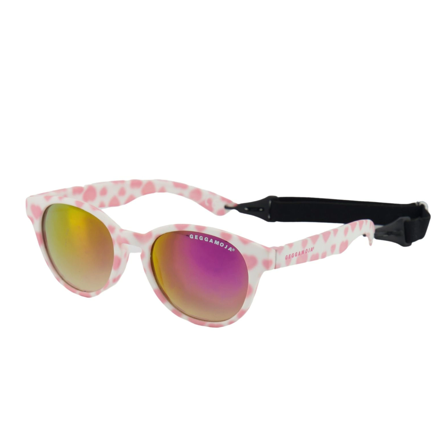 Sunglass kids 2-6 y - Pink/White
