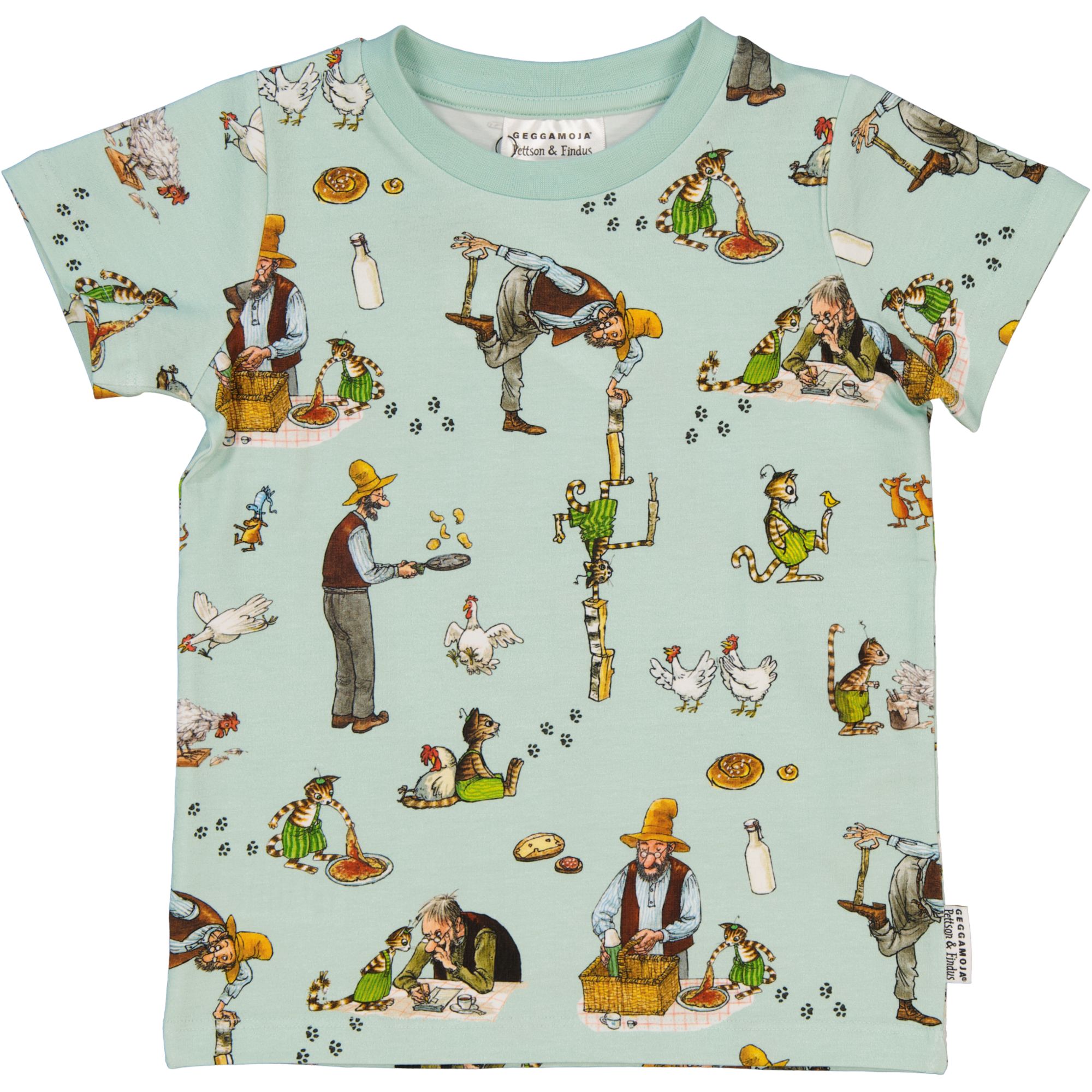Pettson and findus T-shirt Mint