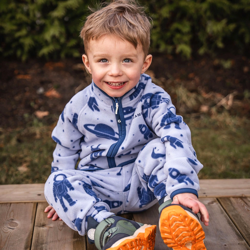 Fleece set Blue Astro