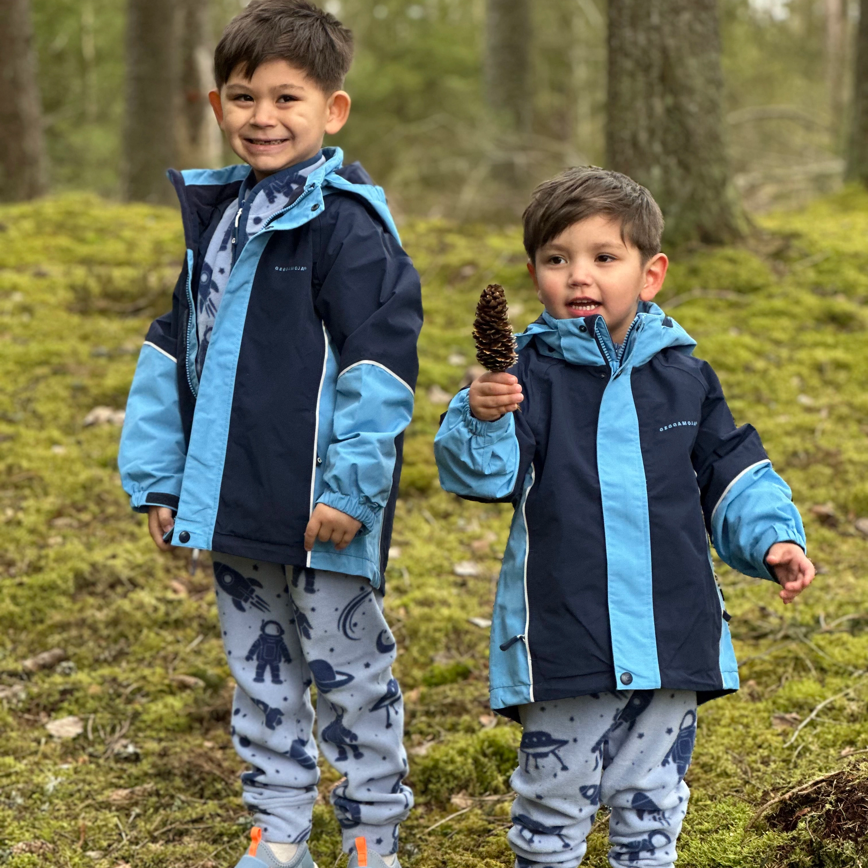 Shell jacket Blue