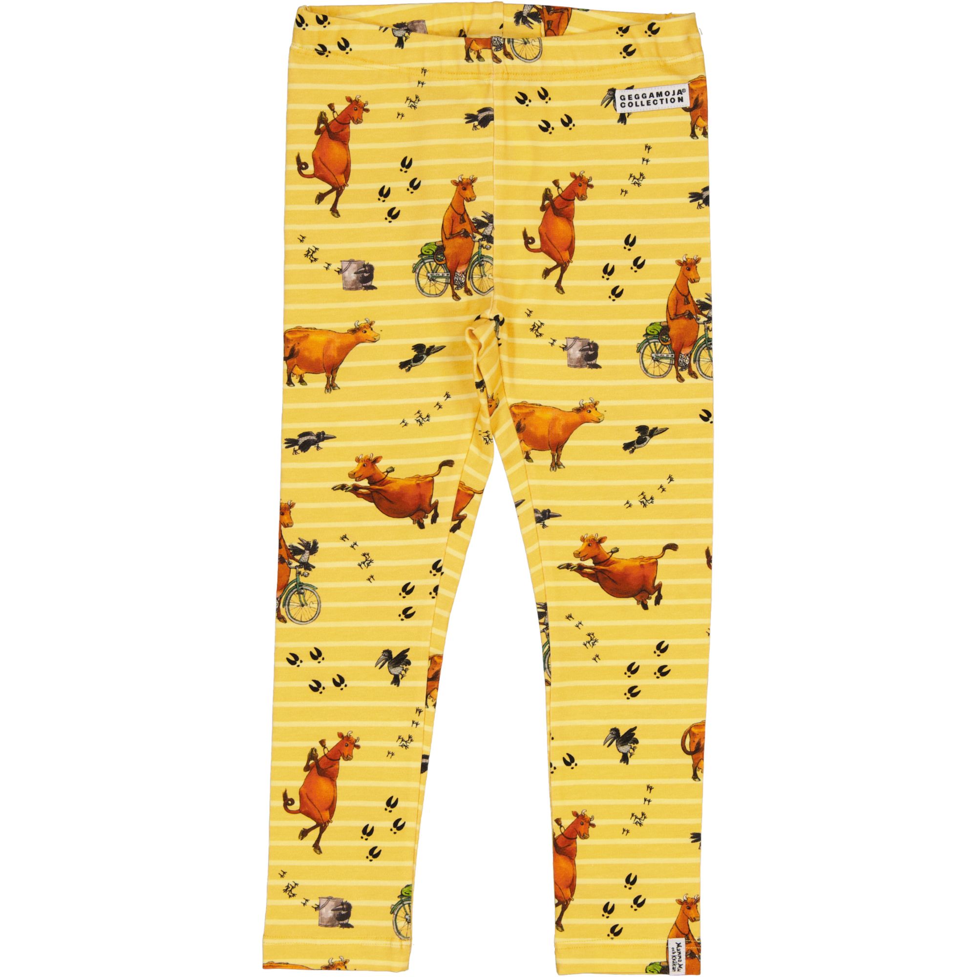 Mamma Mu leggings Yellow
