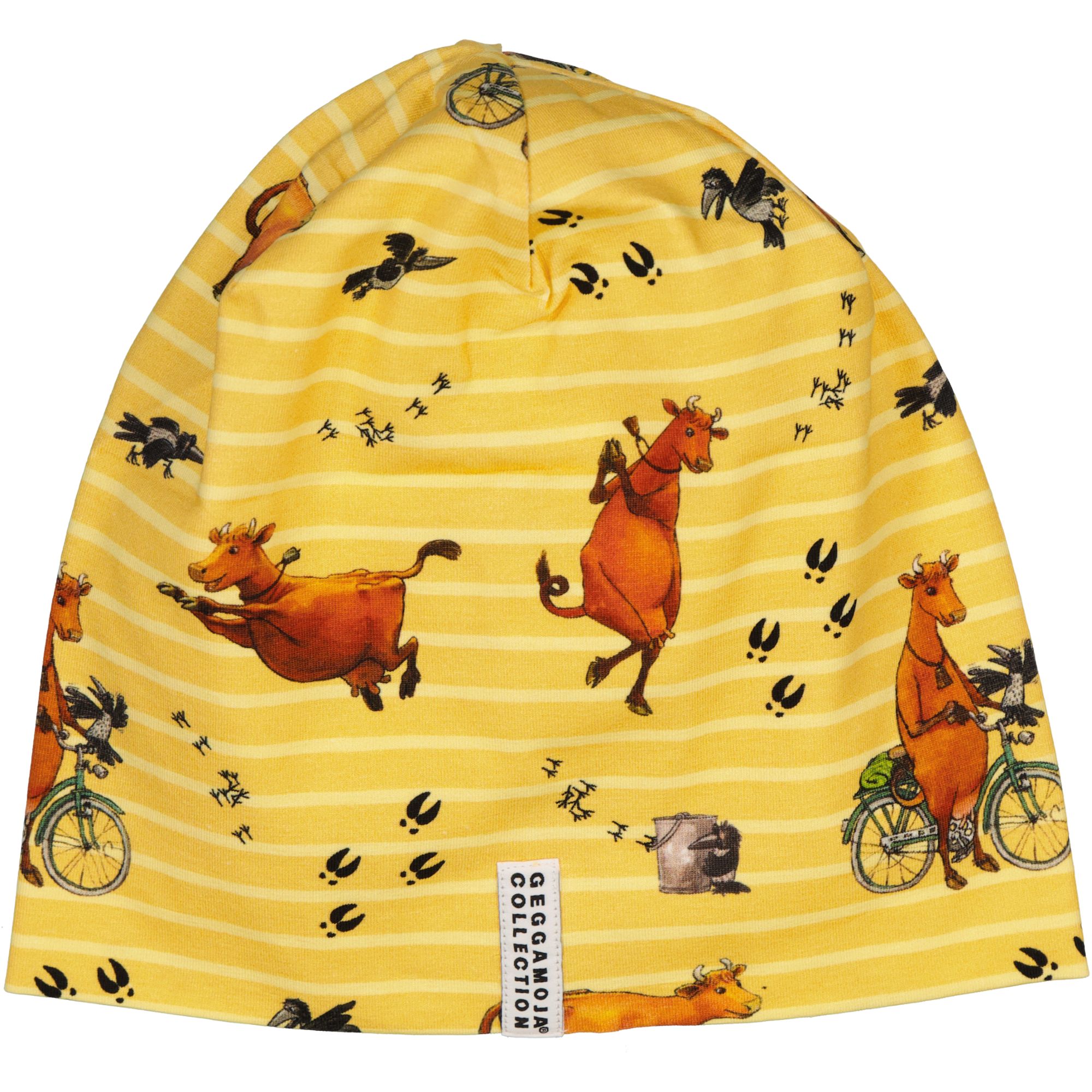 Mamma Mu Beanie Yellow
