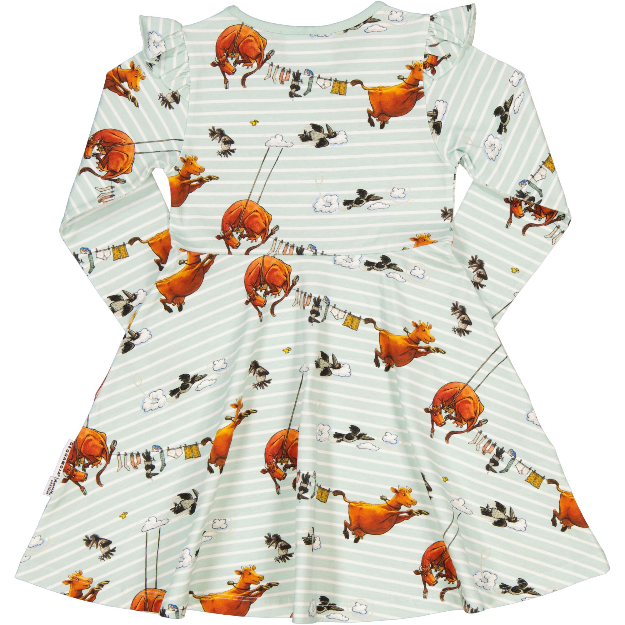 Mamma Mu Flared dress Mint