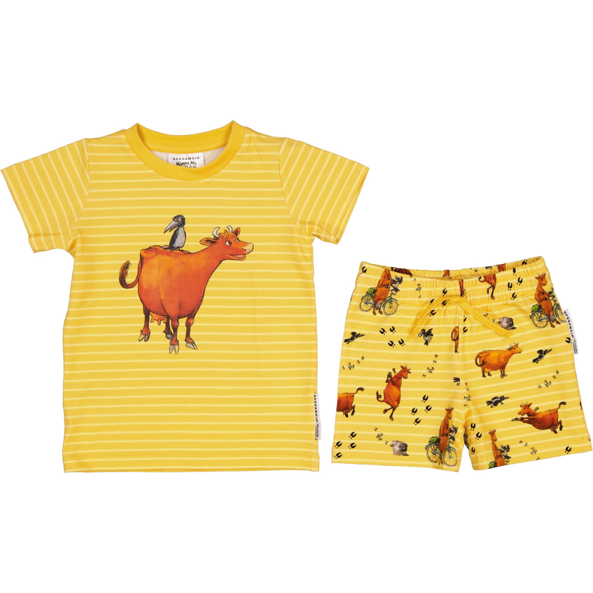 Mamma Mu Summer set Yellow