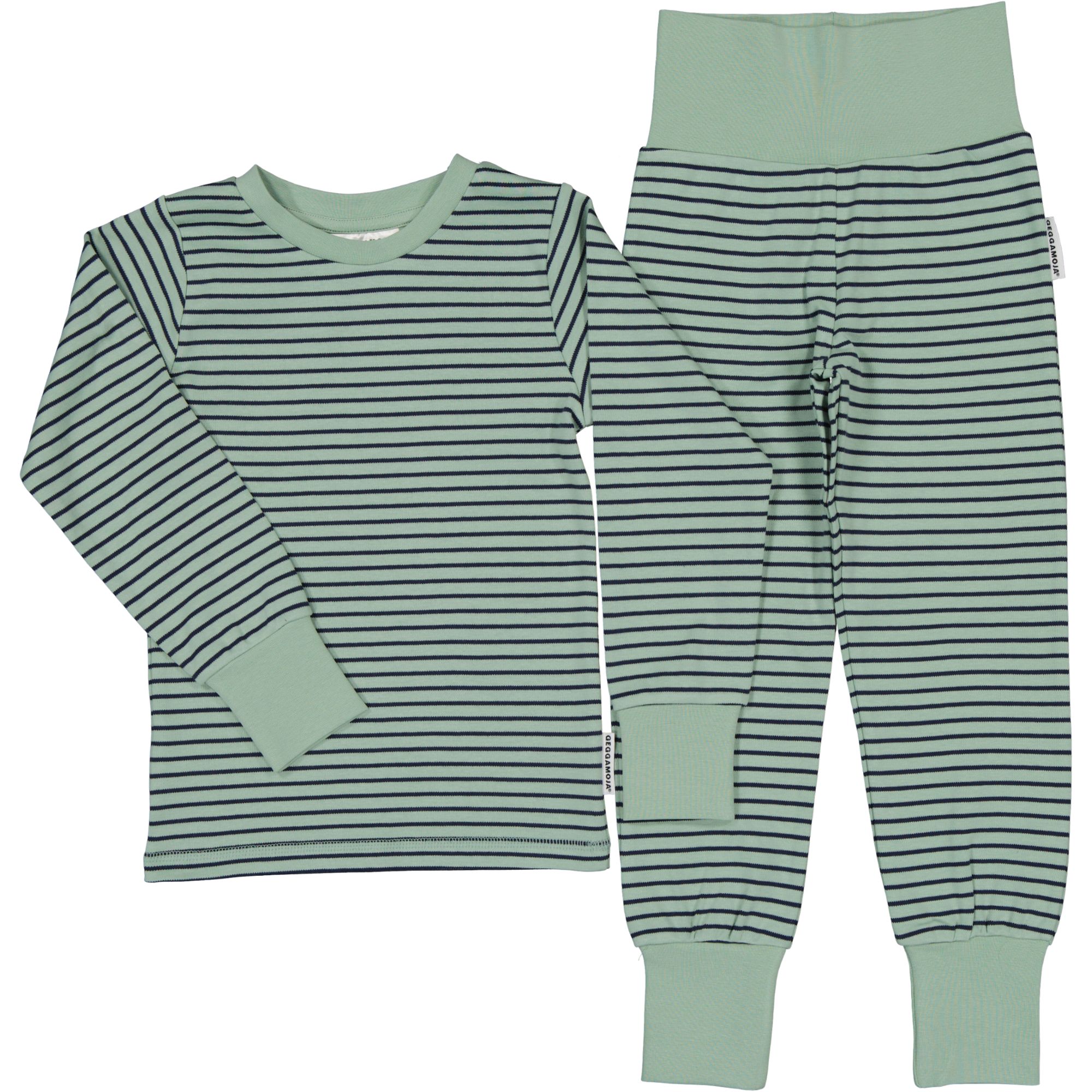 Two piece pyjamas Green/navy str