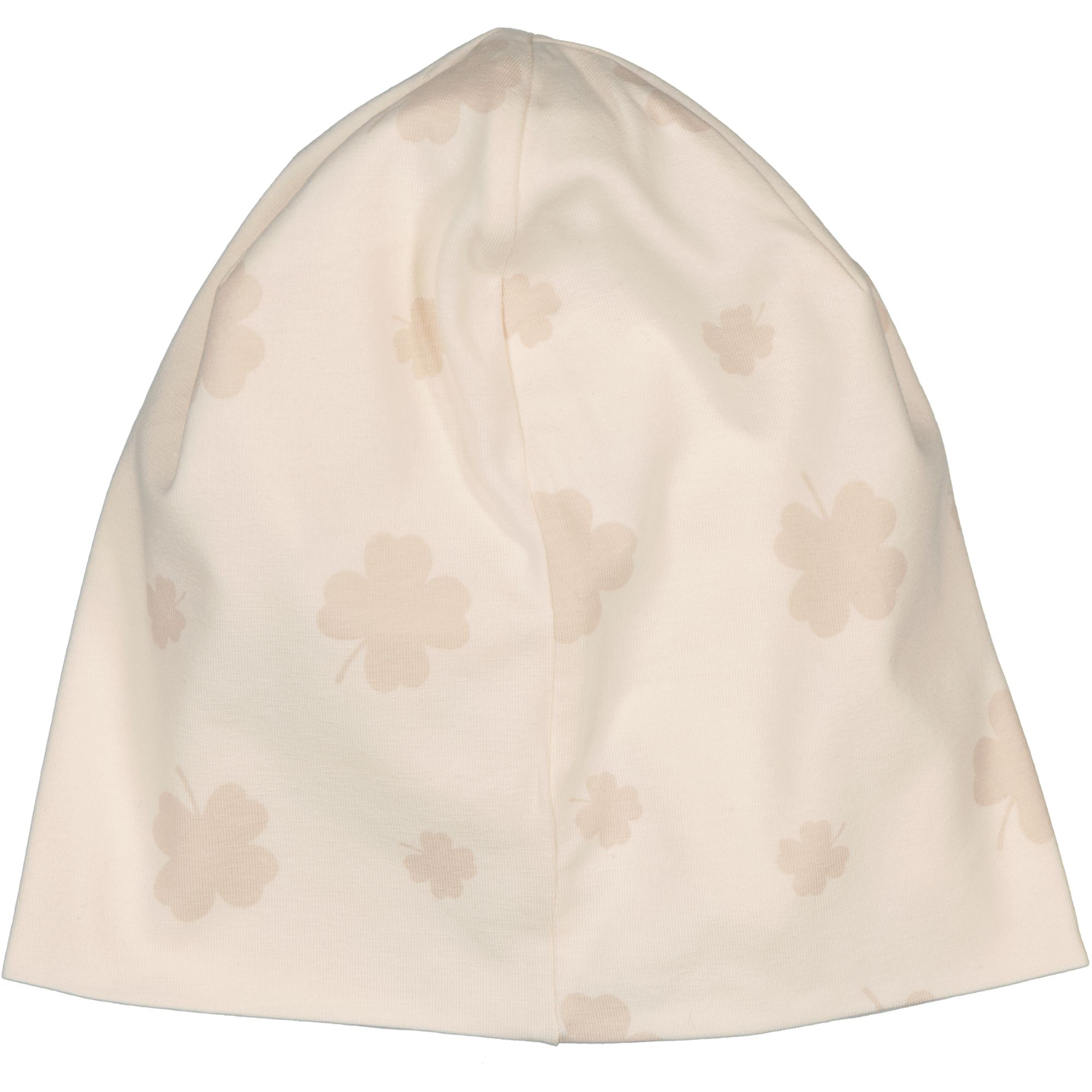 Bamboo beanie Beige clover