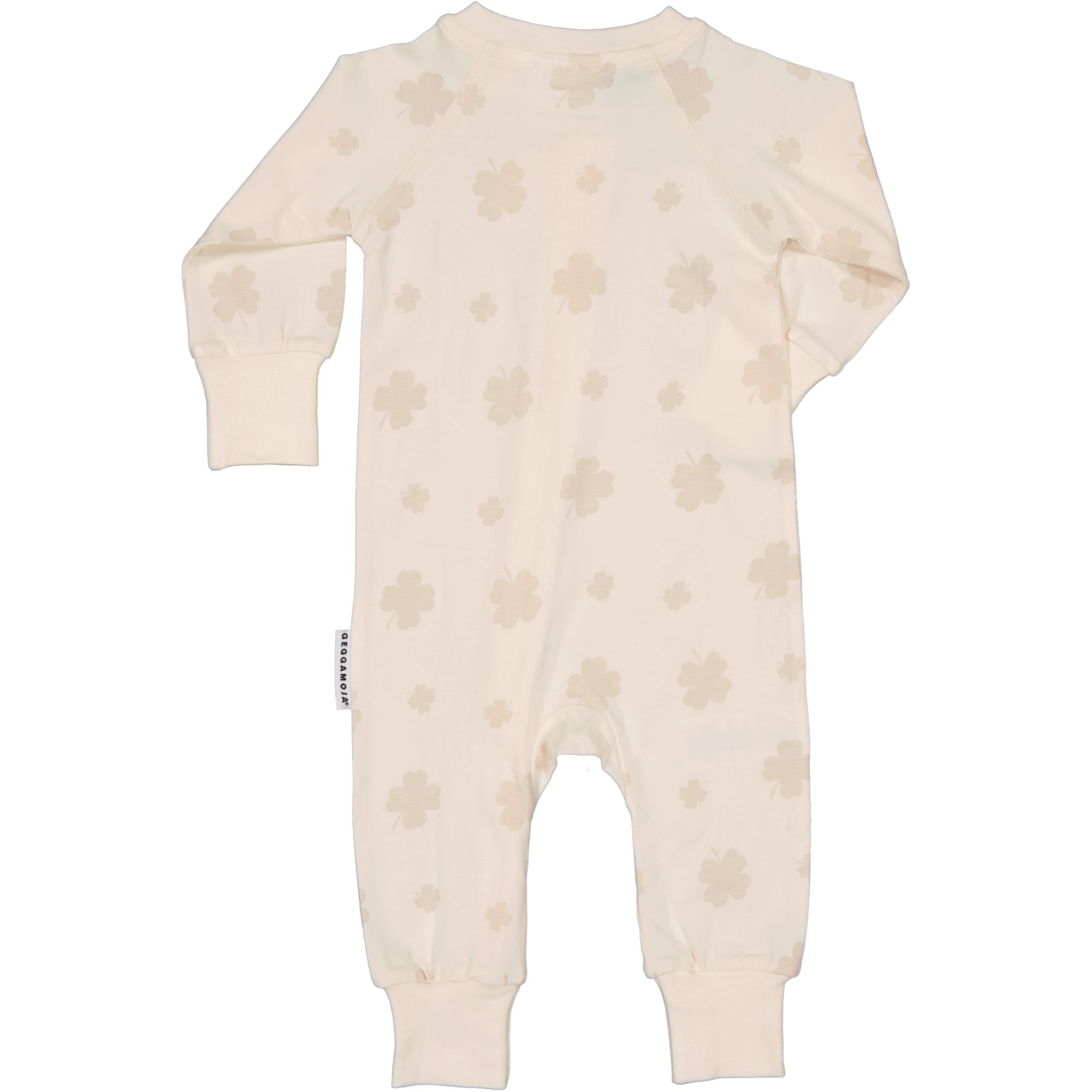 Bamboo two way zip pyjamas Beige clover