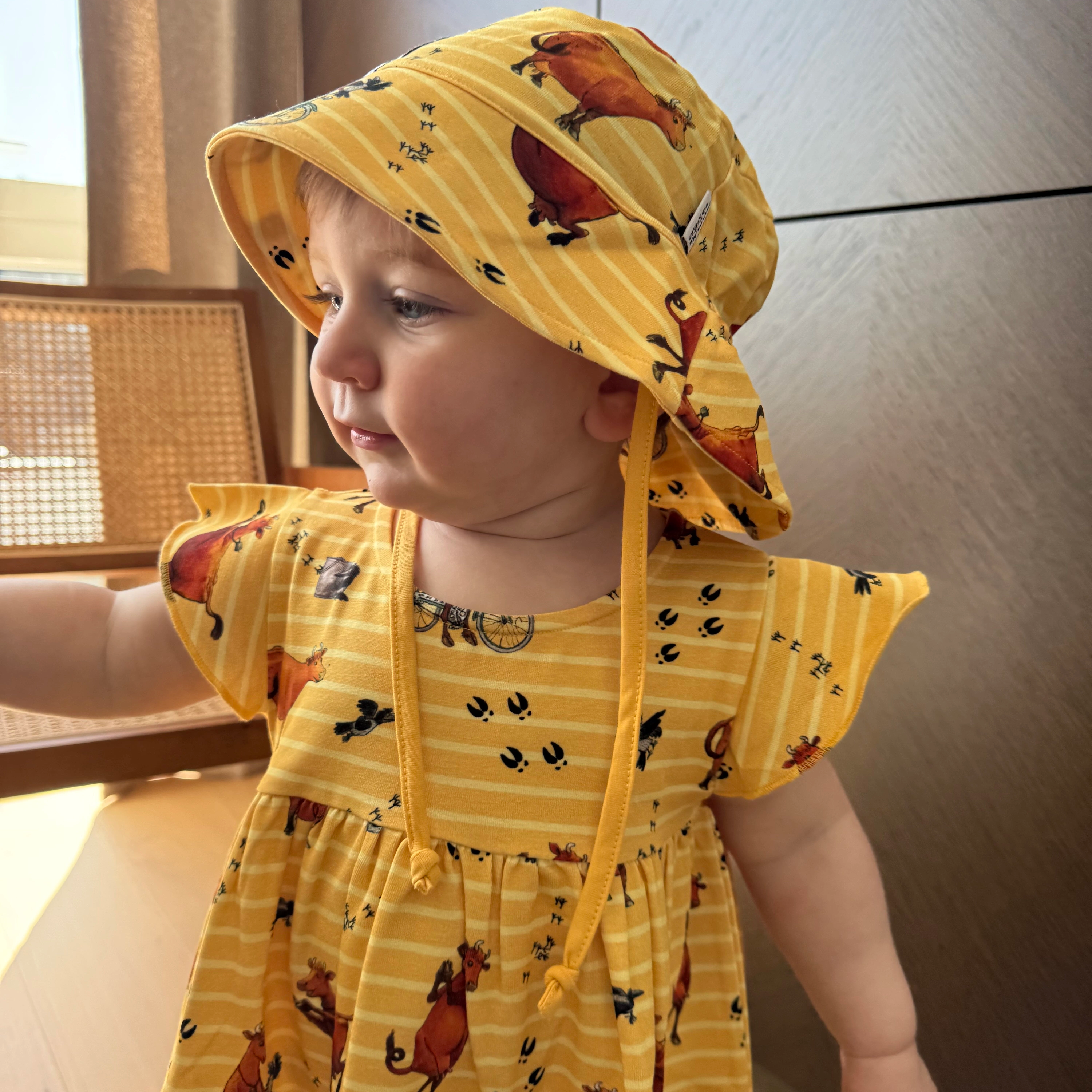 Mamma Mu Sunny hat Yellow