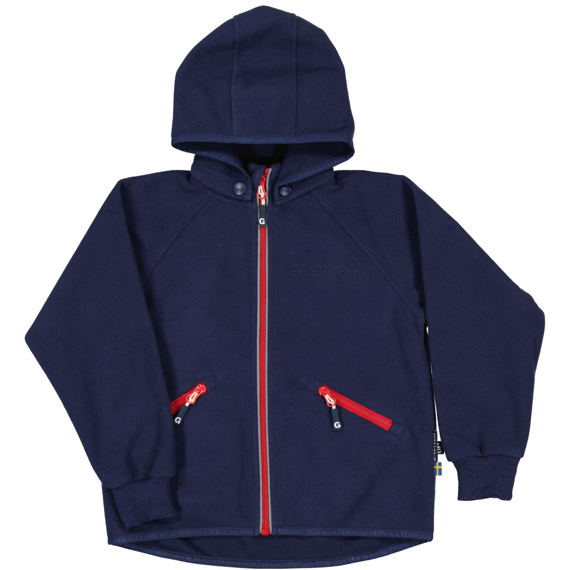 Vindfleece jacka Marinblå