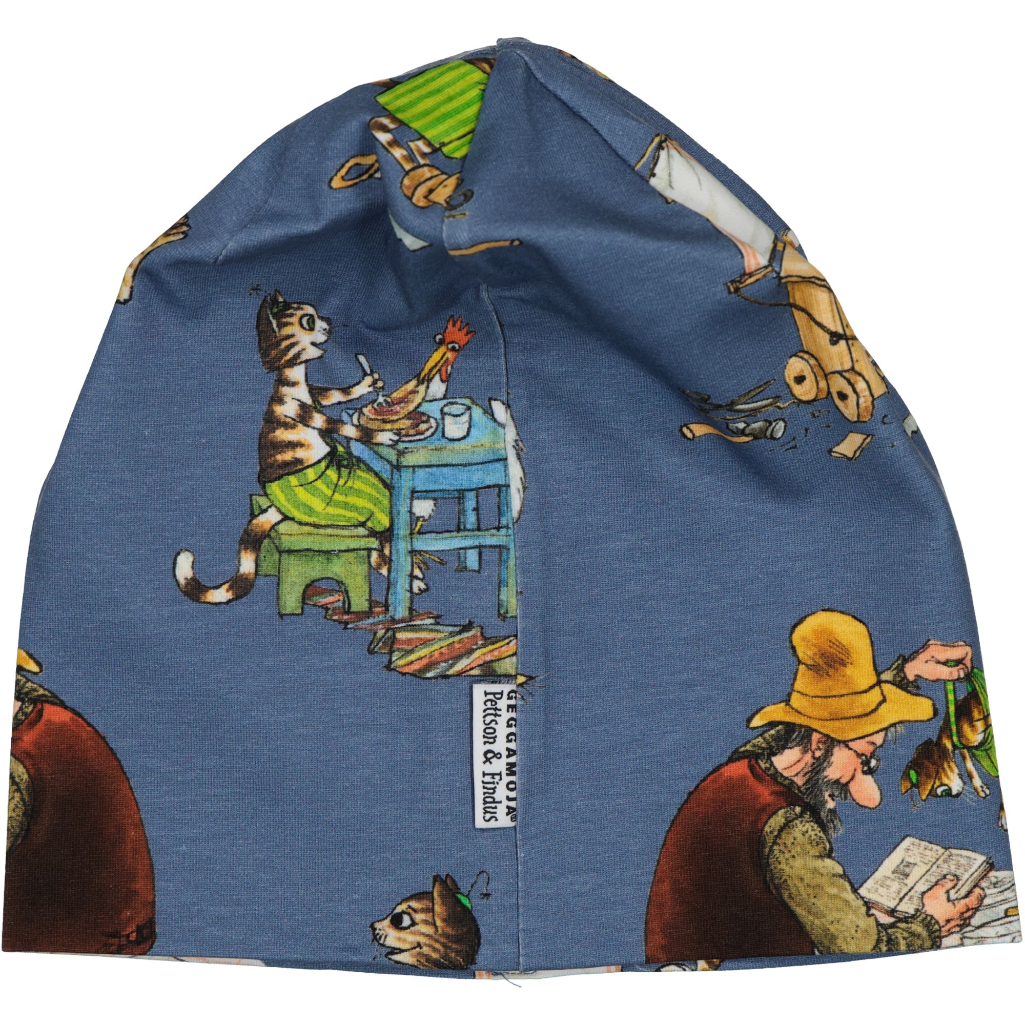 Mössa fleecefodrad Pettson och Findus Blå