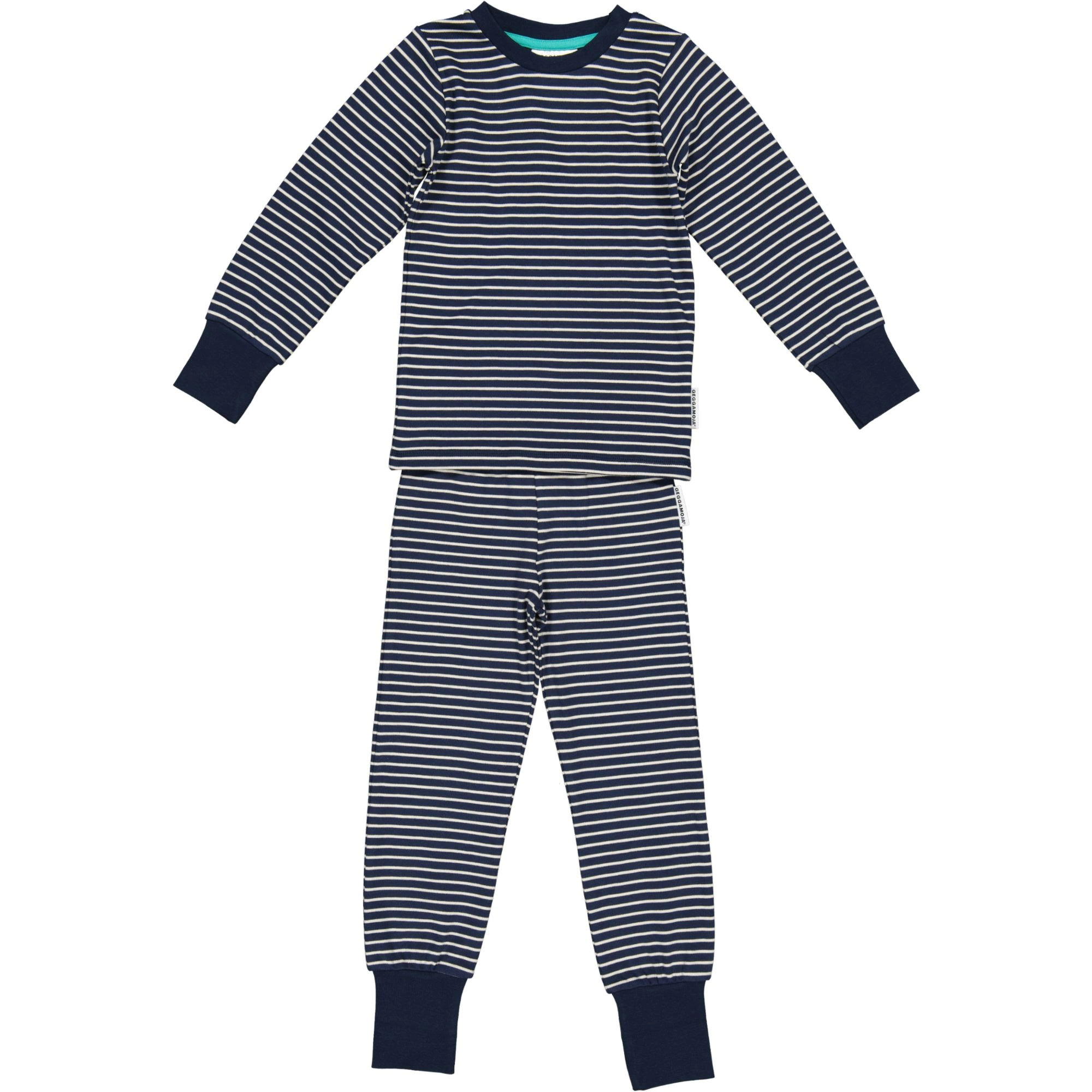 Pyjamas tvådelad Navy/Beige